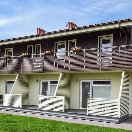 Apartamentai Trys Pusys Šventoji Eksteriør bilde