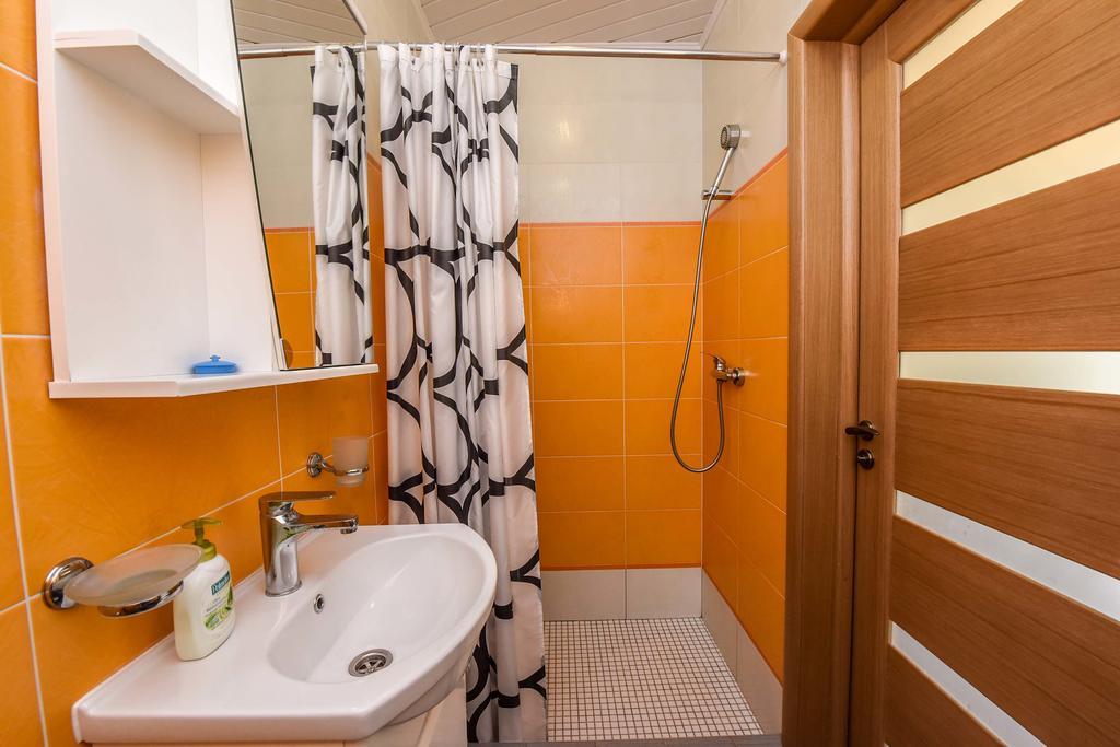 Apartamentai Trys Pusys Šventoji Eksteriør bilde